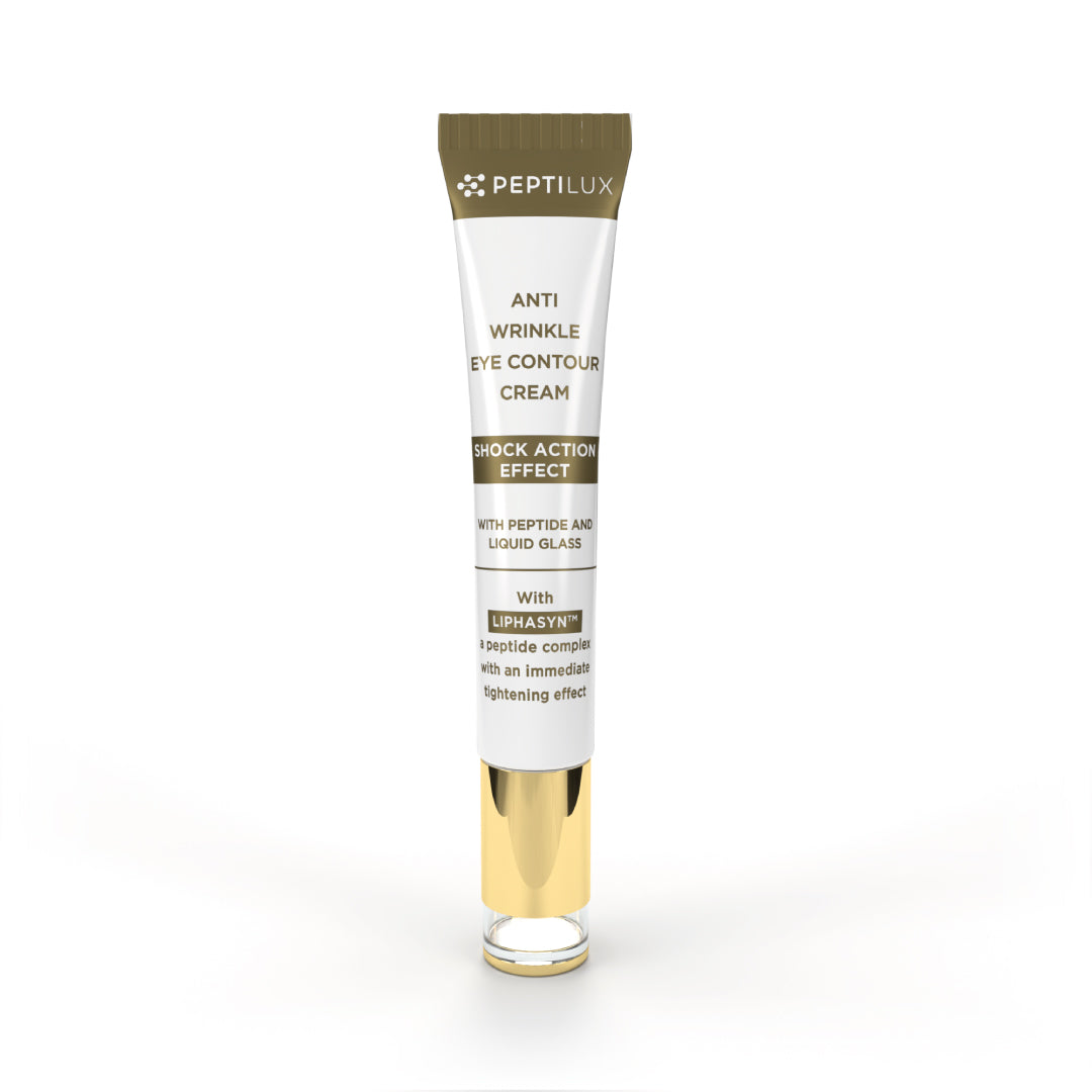 Peptilux – Anti-Falten Augencreme „SHOCK ACTION"-EFFEKT MIT LIPHASYN™ - 20 ML